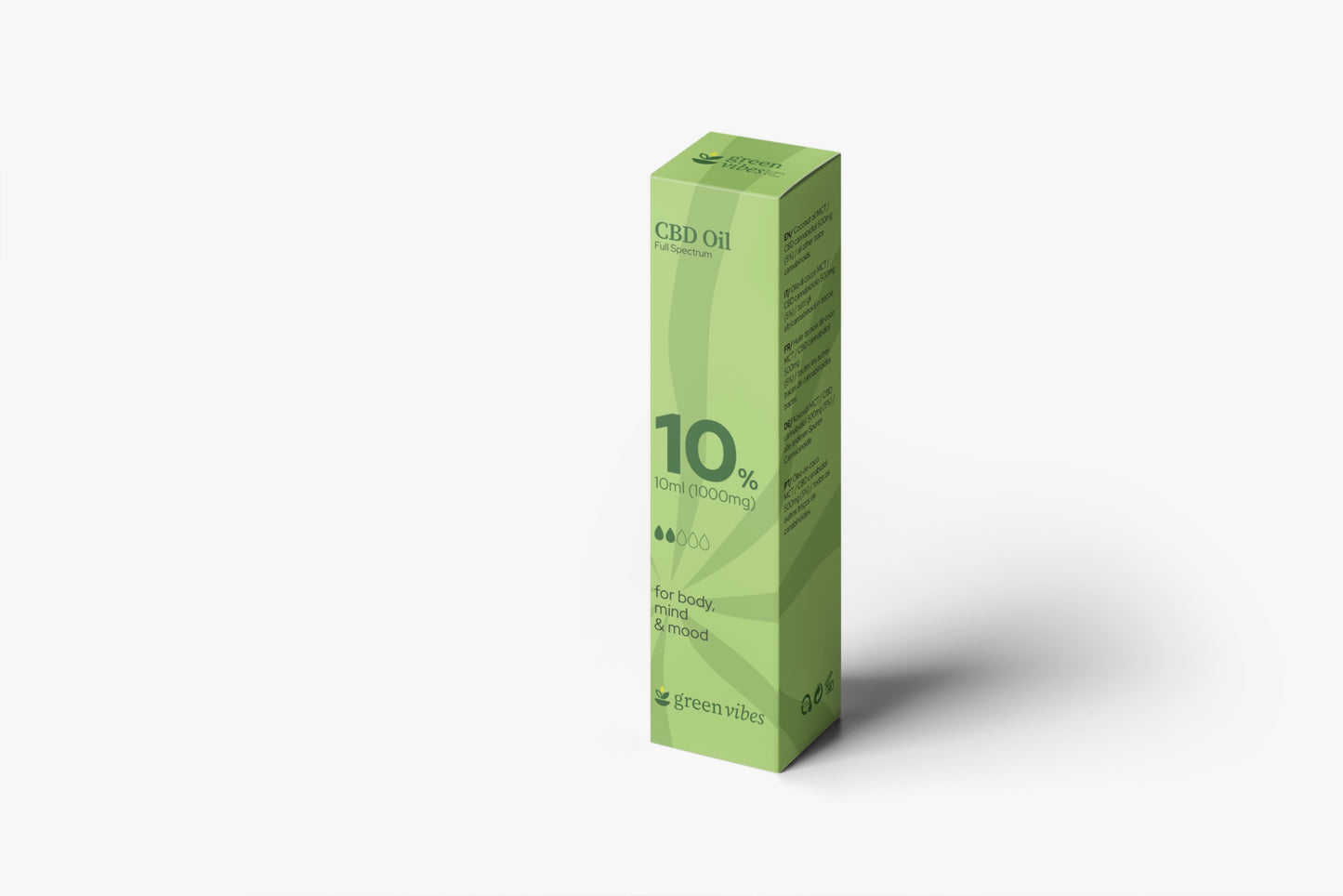 GreenVibes Óleo de CBD 10%