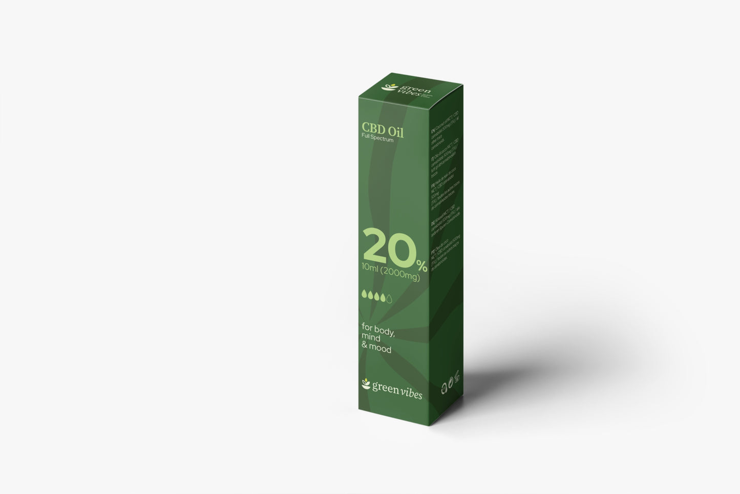 GreenVibes Óleo de CBD 20%