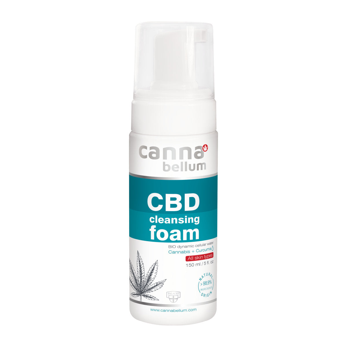 Cannabellum CBD face cleansing foam 150 ml
