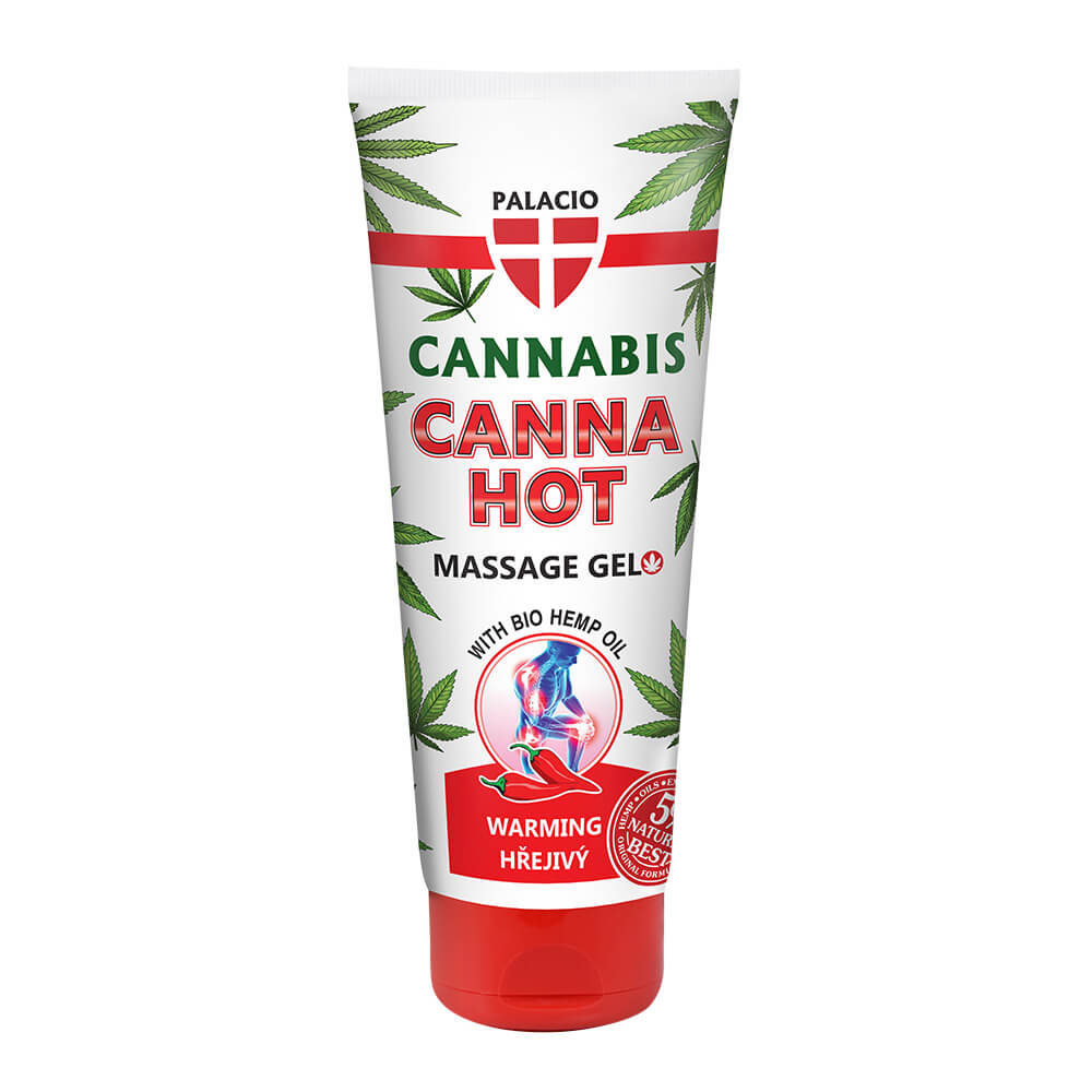 PALACIO Cannabis CannaHot Massage Gel 200 ml