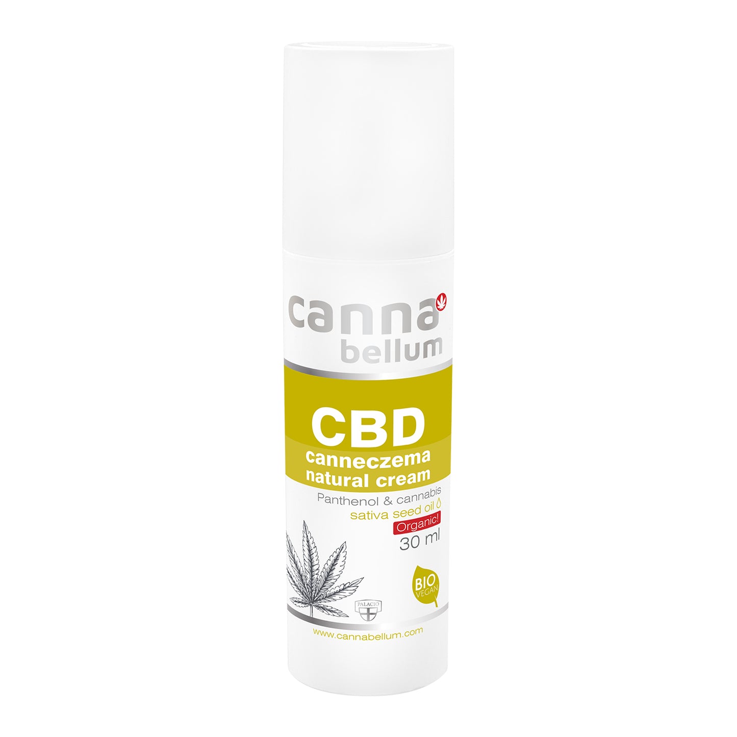 Cannabellum CBD Canneczema Face and Neck Cream 30 ml