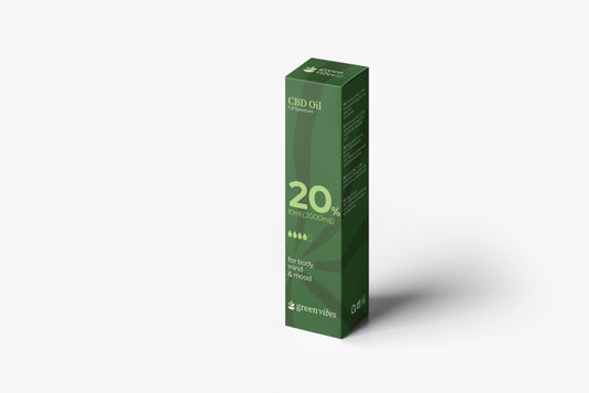 GreenVibes Óleo de CBD 20%