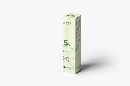 GreenVibes Óleo de CBD 5%