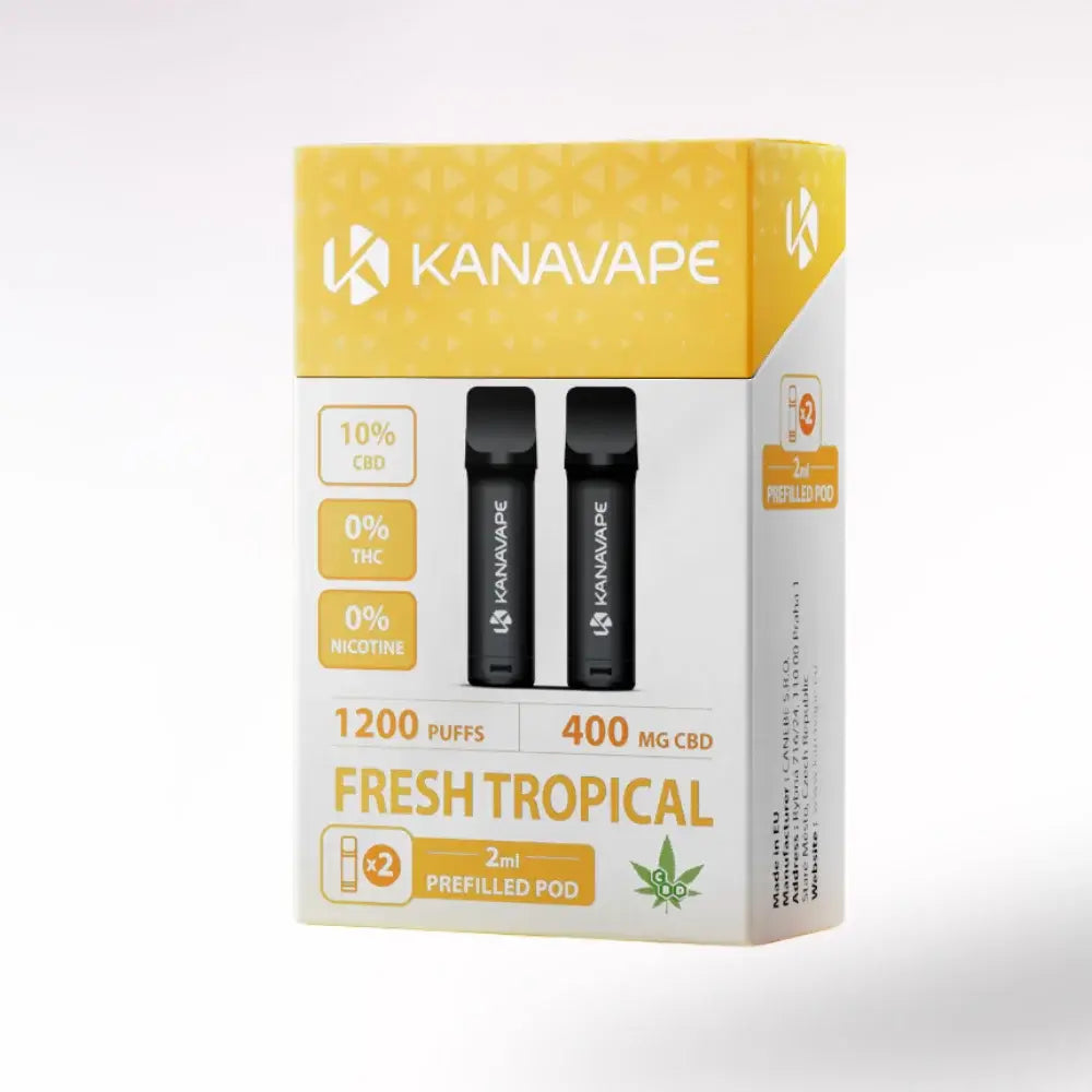 CBD Pod Cartridge 2x2ml – Fresh Tropical