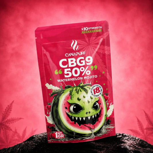 Canapuff CBG9 Flower Watermelon Mojito 50%
