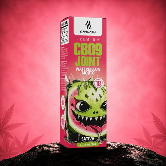 Canapuff CBG9 Joint Watermelon Mojito 50%, 2g