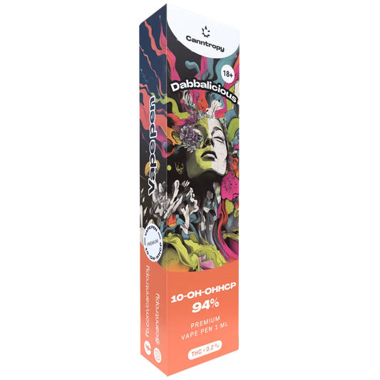 Canntropy 10-OH-HHCP Vape Pen Dabbalicious, 10-OH-HHCP 94% quality, 1 ml