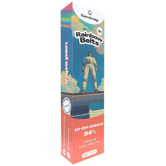 Canntropy 10-OH-HHCP Vape Pen Rainbow Belts, 10-OH-HHCP 94% Quality, 2 ml