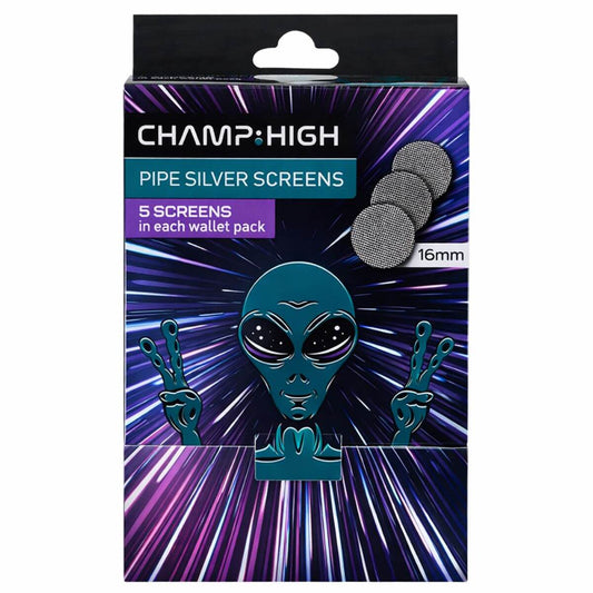 Champ High Pipe Silver Screens – 16 mm