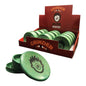 Eco Friendly Grinder ZigZag Green 3 Parts – 60mm