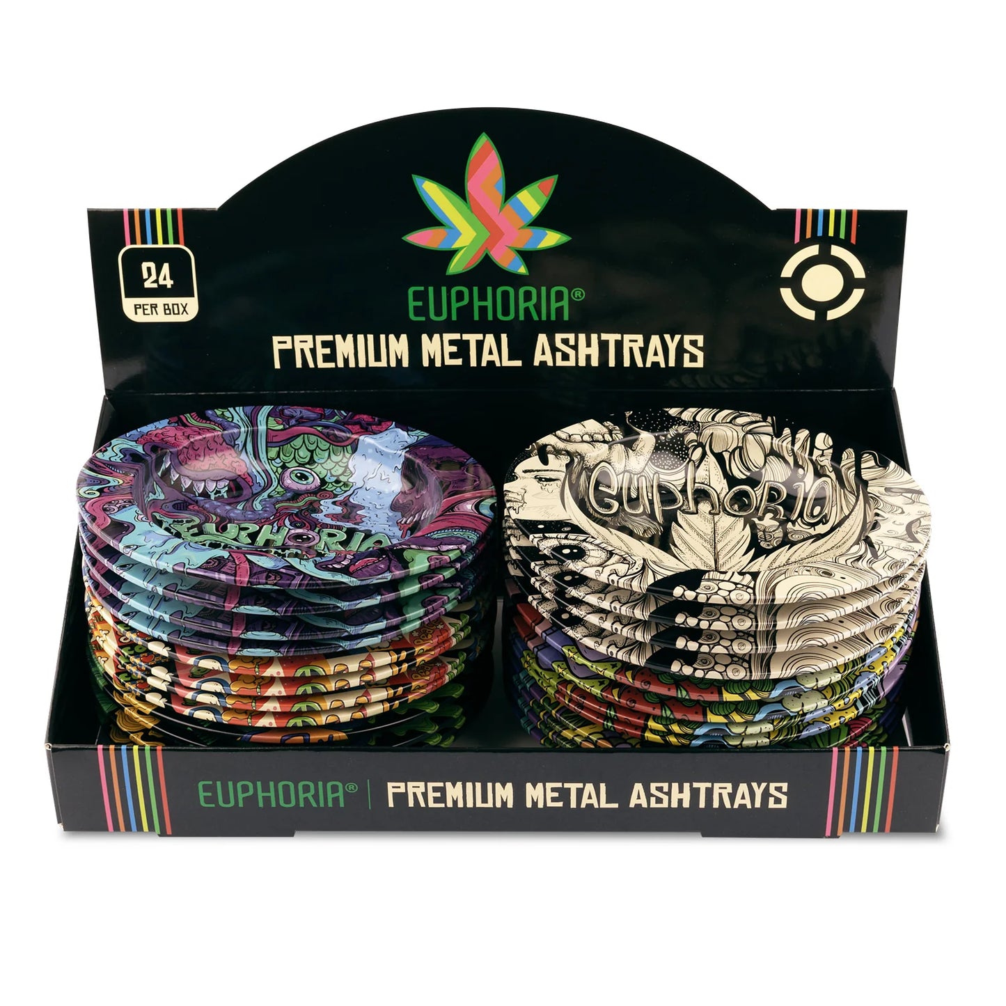 Euphoria Premium Metal Ashtrays