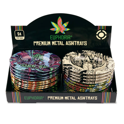 Euphoria Premium Metal Ashtrays