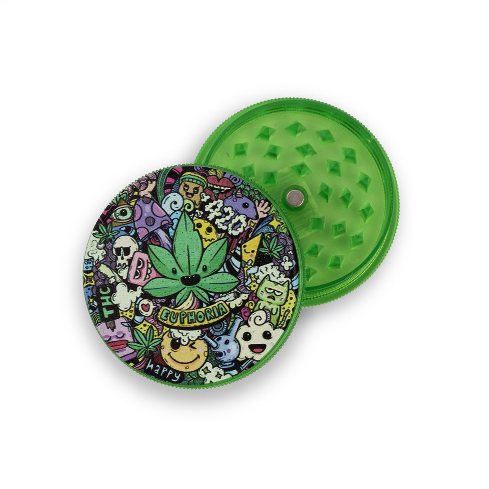 Euphoria Plastic Grinders 63 mm, 3 parts