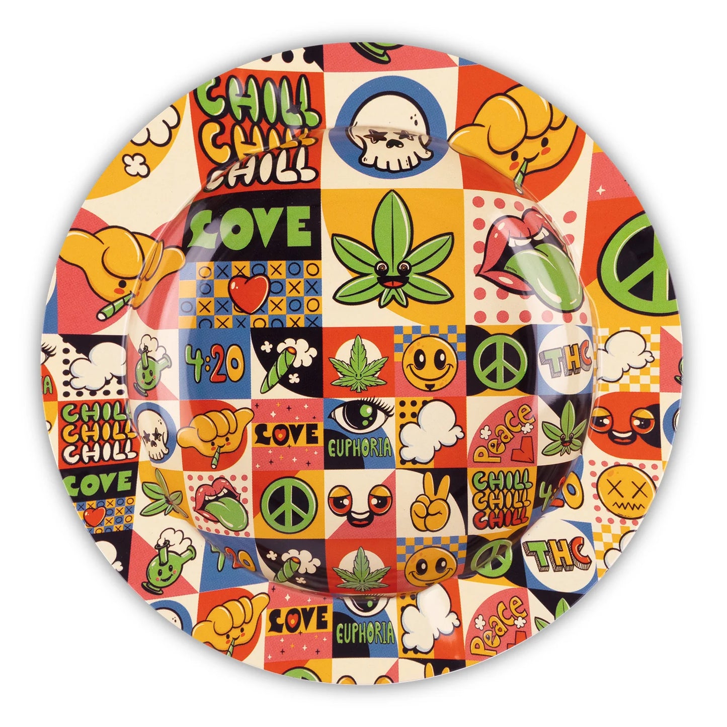 Euphoria Premium Metal Ashtrays