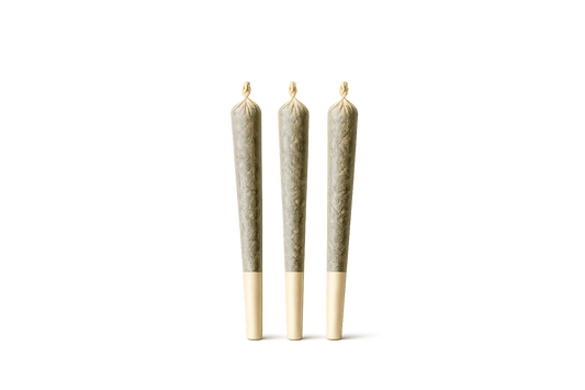 GreenVibes HCT Pre-Rolled Aromatic Sticks – Pack 3 Unidades
