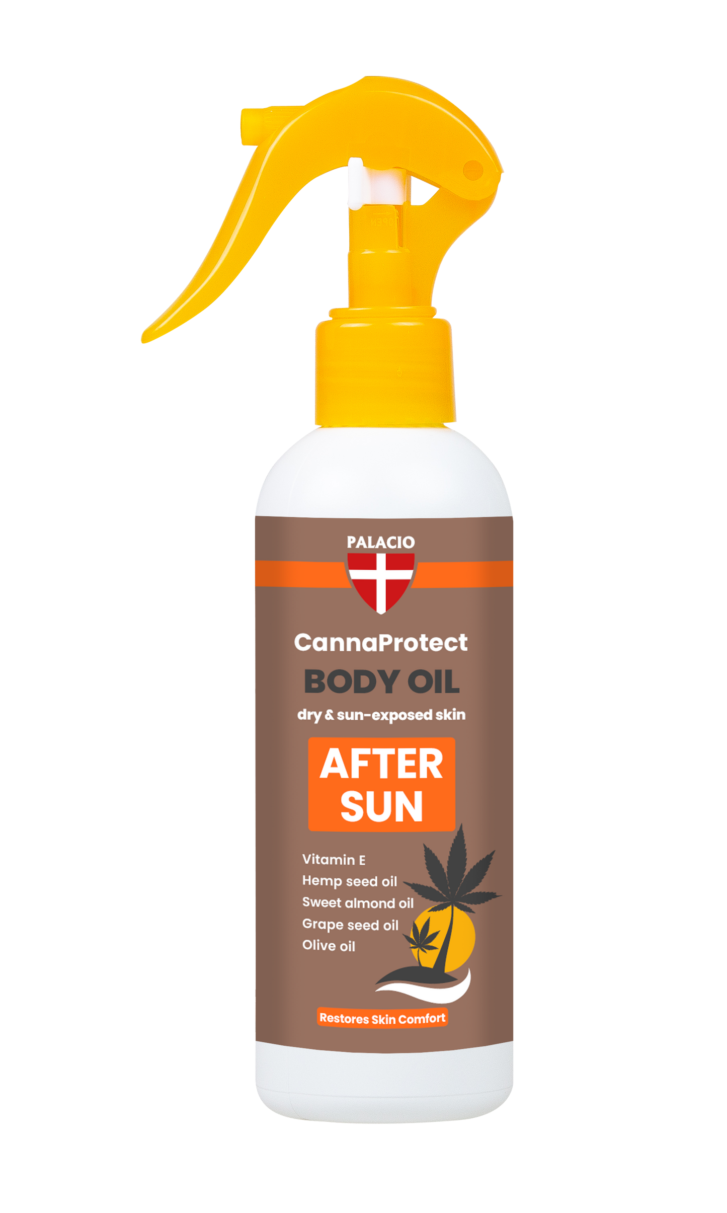 PALACIO CannaProtect - Body Oil After Sun with Hemp Oil 150 ml