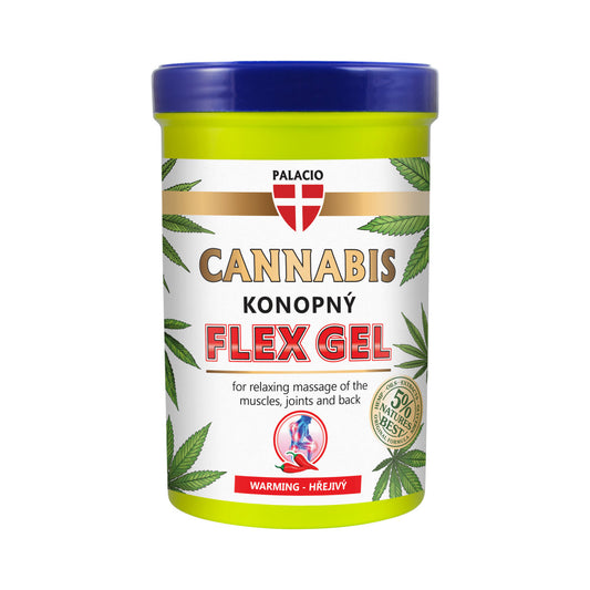 PALACIO Cannabis FLEX Gel Massage Warming 380ml
