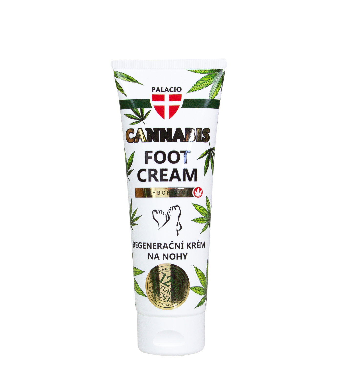 PALACIO Cannabis Foot Cream Tube 125 ml