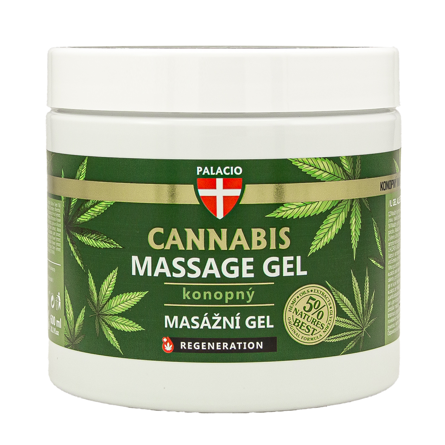 PALACIO Cannabis Massage Gel 600 ml