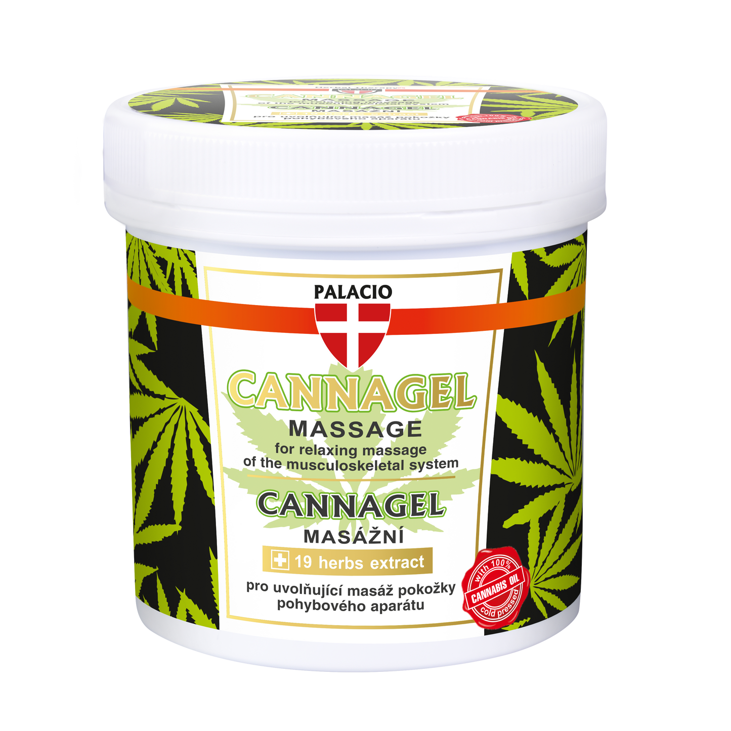 PALACIO Cannabis Massage Gel CANNAGEL 250 ml