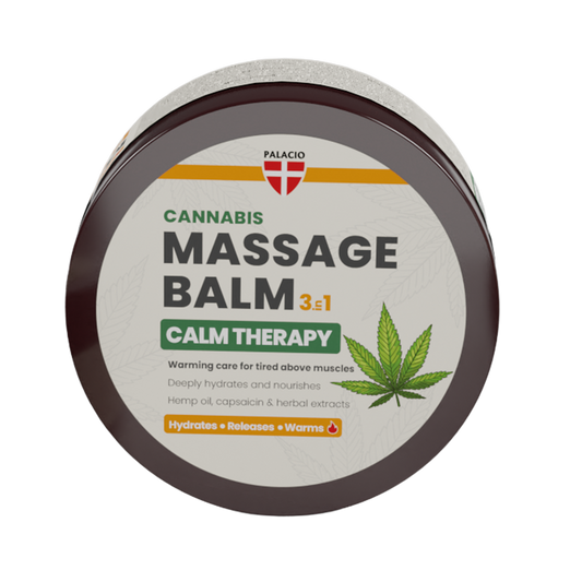 PALACIO Massage Balm Calm 3-in-1 Warming with Hemp Oil 300 ml