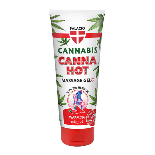 PALACIO Cannabis CannaHot Massage Gel 200 ml