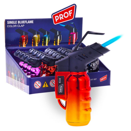 Prof Color Clap Windproof Blue Flame Lighters