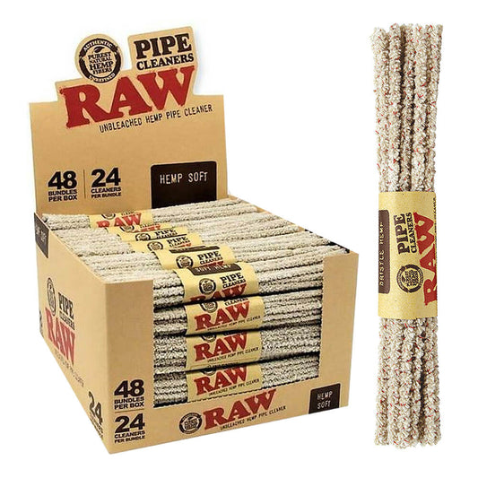 RAW Unbleached Hemp Pipe Cleaners