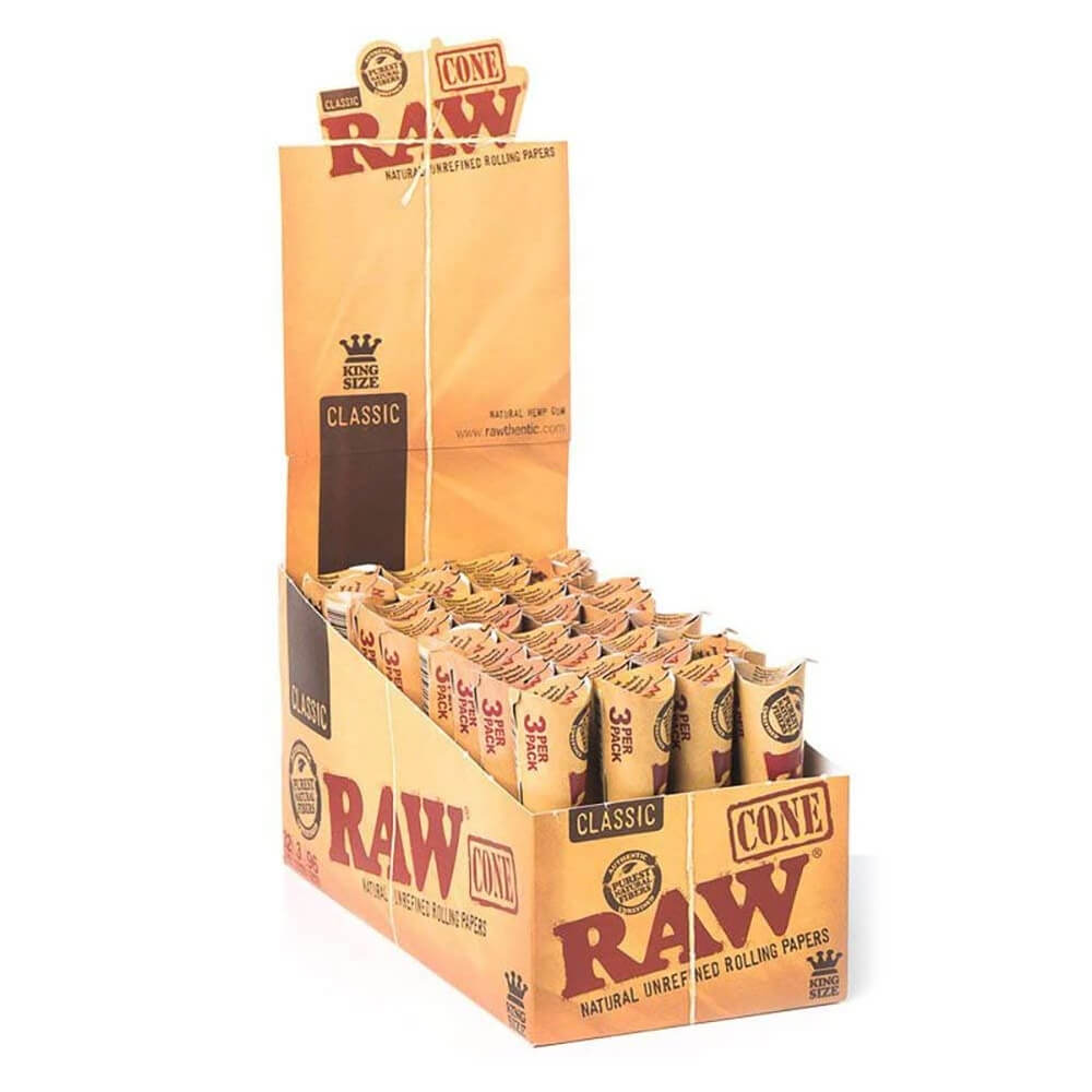 RAW Slim Cones – Pack 3 Cones