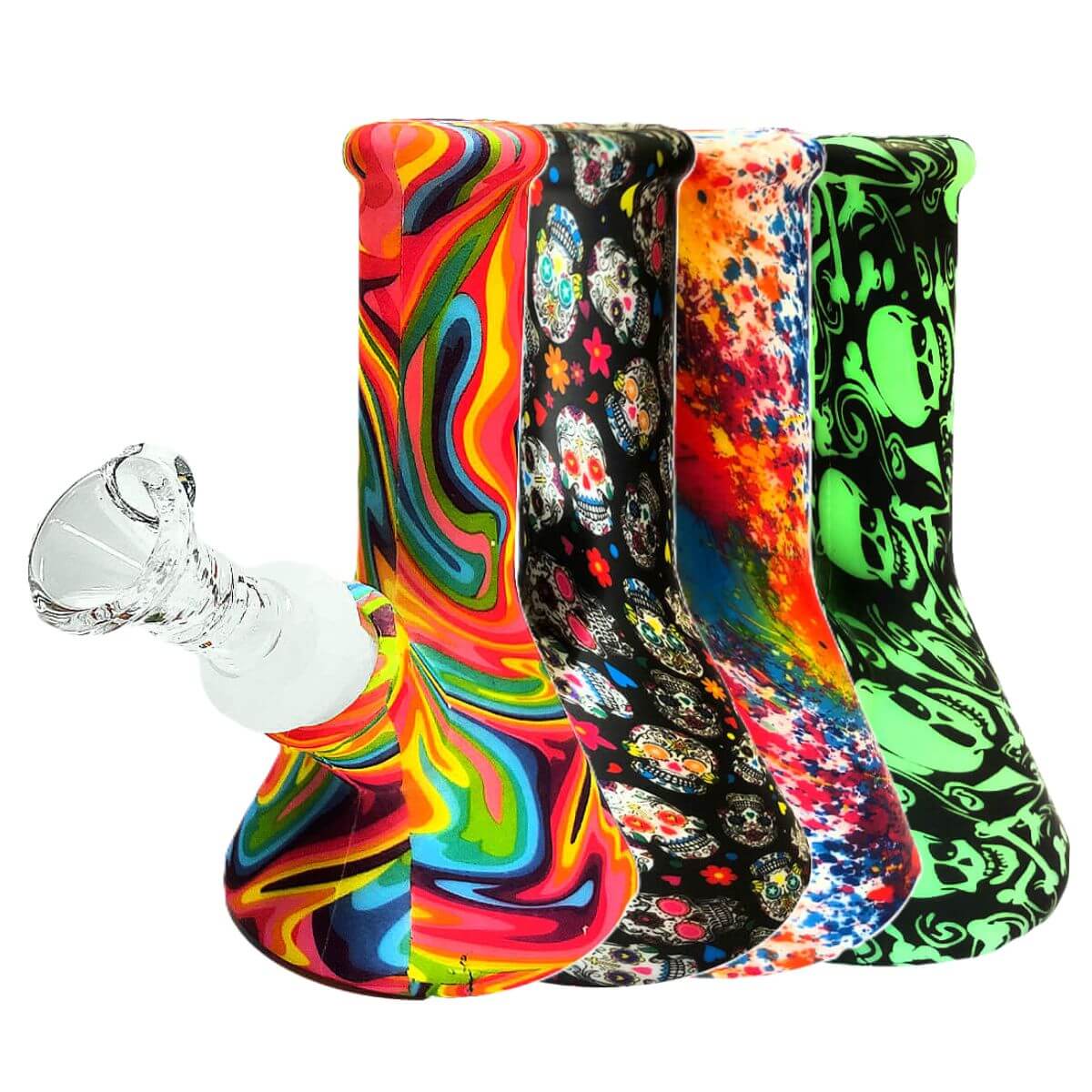 Silicone Bong 13cm