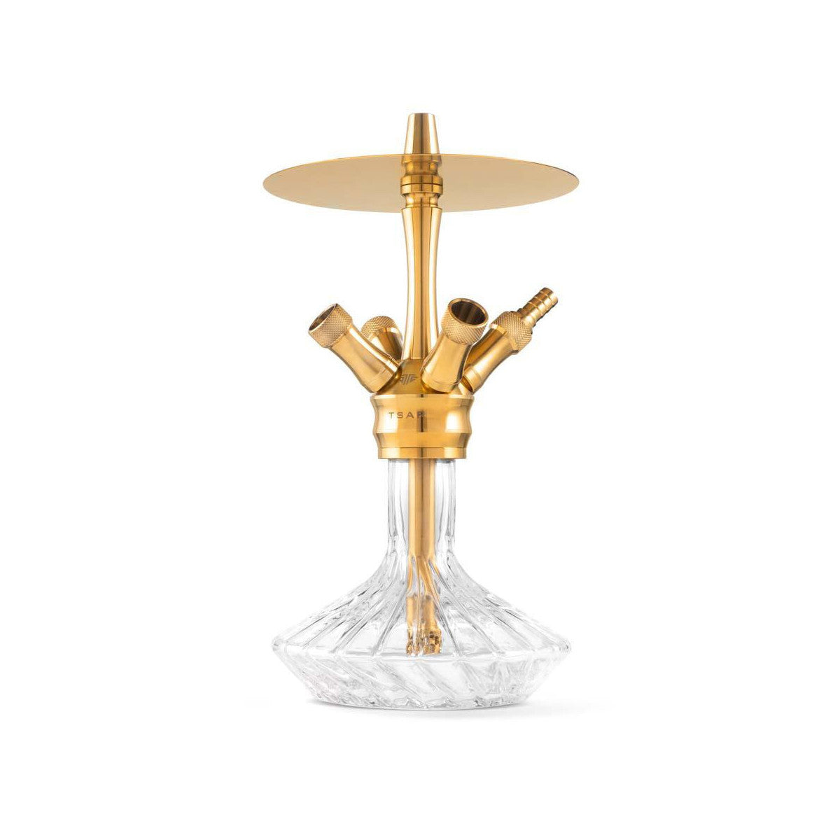 Shisha TSAR Alexander Mini – Gold Edition (33 cm)