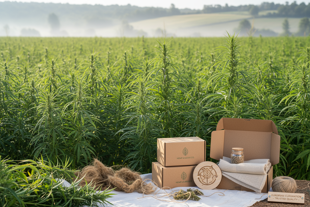 Natural, legal e sustentável. Todos os nossos produtos são derivados legais do cânhamo, respeitando as normas europeias e portuguesas. Apostamos em práticas sustentáveis, embalagens responsáveis e numa abordagem que respeita o ambiente. O cânhamo é a nossa inspiração: uma planta natural, versátil e amiga do planeta.